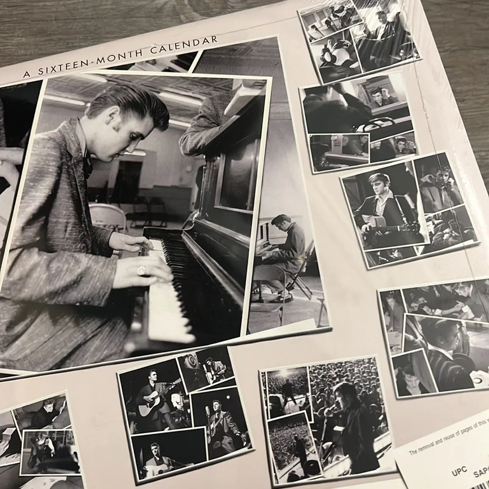NWT Elvis Presley Calendar Factory Sealed!
